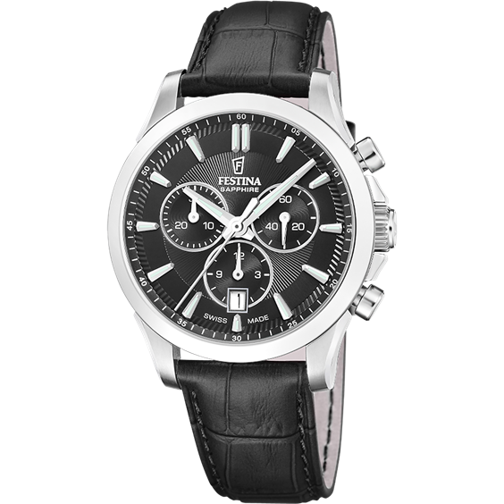 Montre Festina Homme Swiss Made in Acier F20094/5 - F20094/5